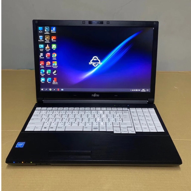 โน๊ตบุ๊คมือสอง Notebook Fujitsu A577/S Celeron 3865U(1.80GHz)(RAM:4-8GB/HDD:500GB) ขนาด 15.6 นิ้ว
