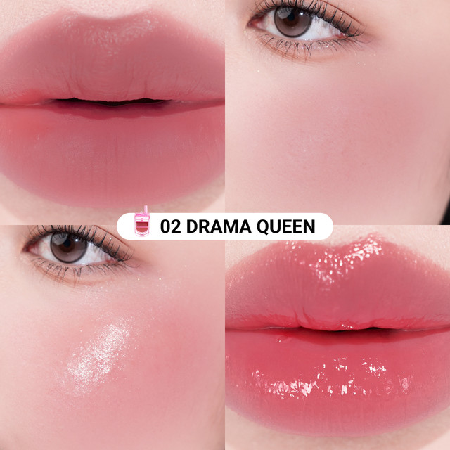Barbie x DAZZLE ME Hello Mello Lip & Cheek Palette บาร์บี้ ลิป&ชีค ตาแก้มปาก เนื้อบาล์มโกลว์&เวลเวทเบลอริมฝีปาก กันน้ำ