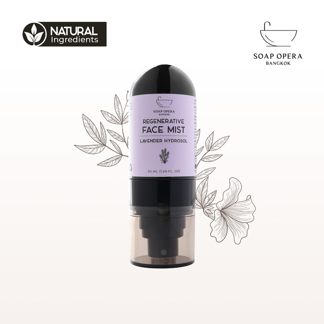 Soap Opera สเปรย์น้ำลาเวนเดอร์ (Lavender Hydrosol) เฟซมิสต์ฟื้นบำรุงผิว ผ่อนคลายผิว