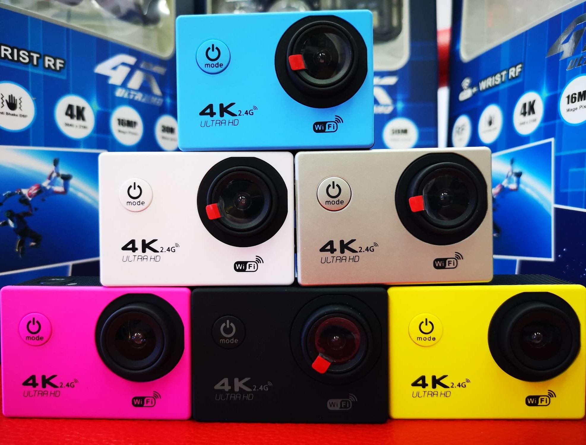 กล้องติดหมวก/กองลำน้ำ Action Cam wifi 4K SJ4000 H9R