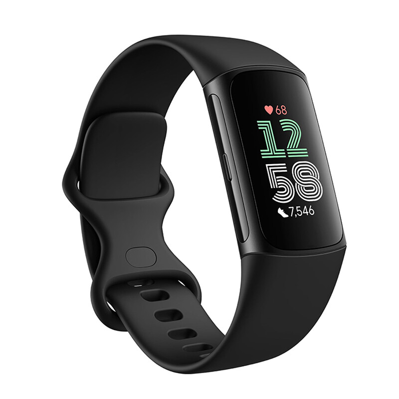 Fitbit ชาร์จได้6สายรัดข้อมือฟิตเนสด้วยแอพ Google อัตราการเต้นของหัวใจบนสมาร์ทวอท์ชอุปกรณ์ออกกำลังกาย