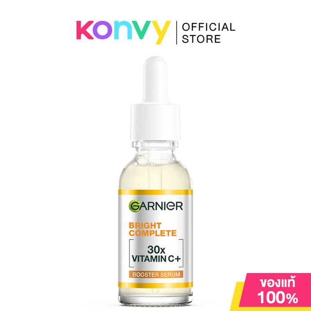 Garnier Serum การ์นิเย่ เซรั่มบำรุงผิว 30ml (Bright Complete/Sakura Glow/Anti-Acne/Overnight)