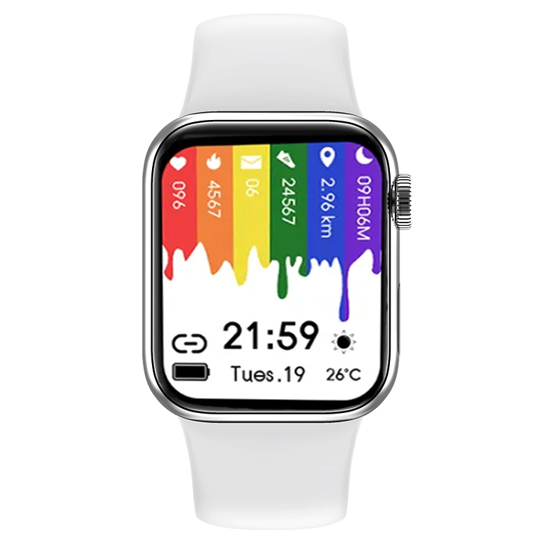 【รับประกัน 1 ปี】นาฬิกา สมาร์ทวอทช์ Smart watch 2025 นาฬิกาบลูทูธ จอทัสกรีน IOS Android วัดชีพจร นับก้าว สมาร์ทวอทช์บลูทูธสุขภาพ heart rate การออกกำลังกาย pedometer