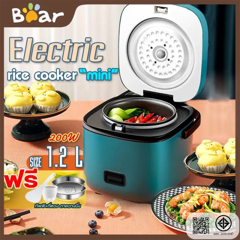 Bear Rice Cooker Rice Cooker Mini Rice Cooker Small Household Rice Cooker Smart Small Rice Cooker Small Size Multifunctional