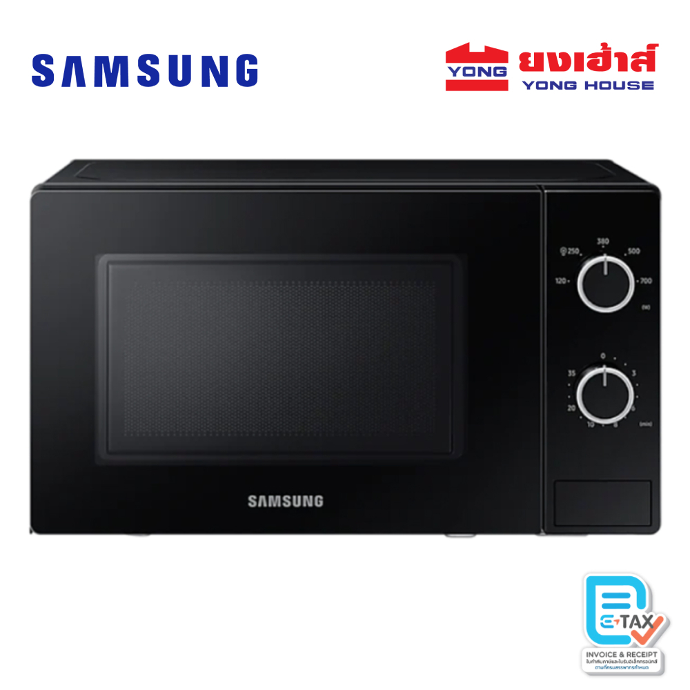 Samsung Microwave Solo 700 Watts 20 Liters Black Model Ms20A3010Al/St Microwave Oven Microwave Oven Ms20A3010Al