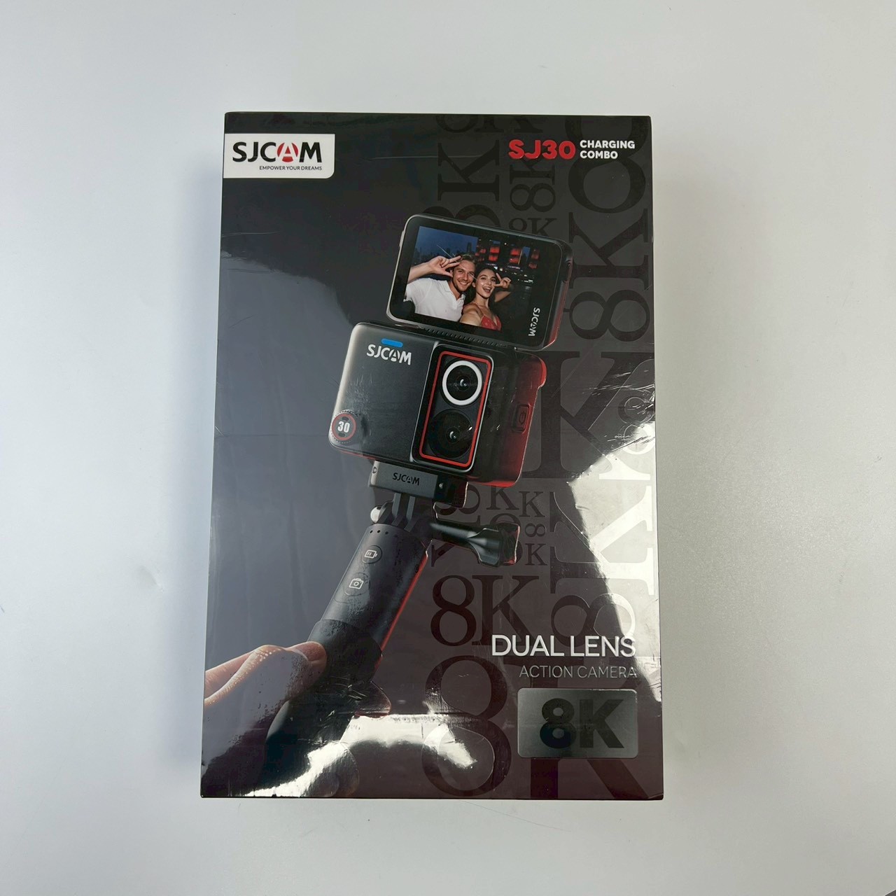 SJCAM SJ30 Dual-lens Action Camera คมชัด 8K 48MP 6‑Axis gyro Gyro สายลุย รับประกัน 6 เดือน พร้อมส่ง