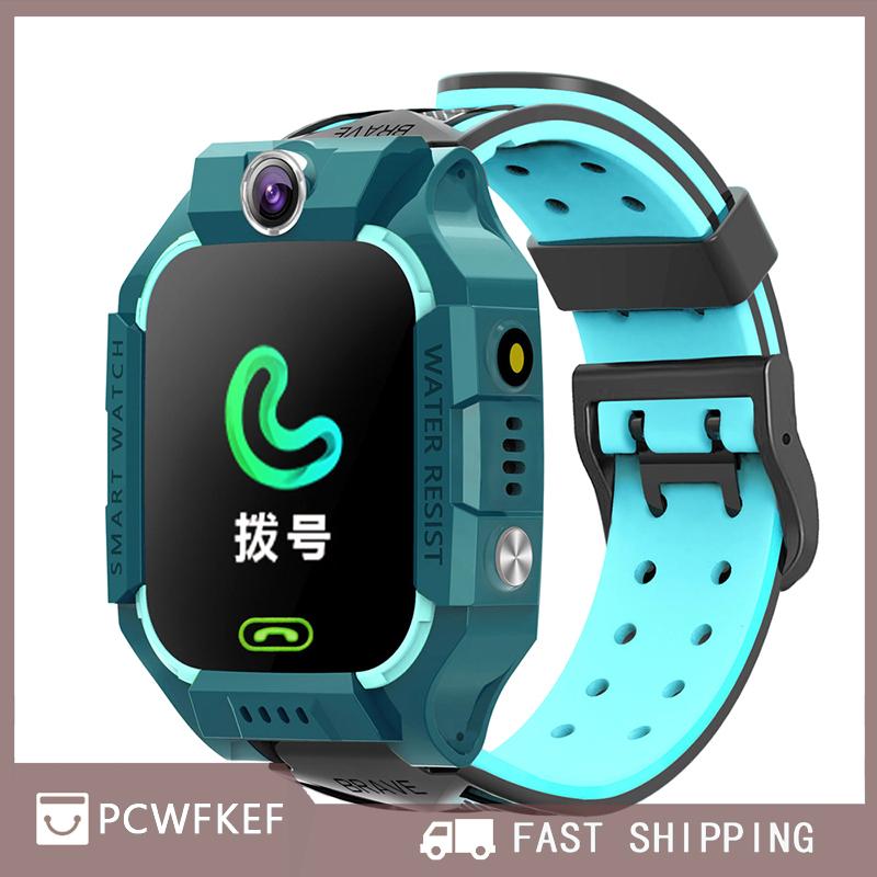 PCWFKEF Cute Hot sale นาฬิกาอัจฉริยะสำหรับเด็กนาฬิกาอัจฉริยะสำหรับเด็กผู้ชายและเด็กผู้หญิงนาฬิกาเด็กอายุ4-12ปีกล้องเกมเพื่อการเรียนรู้ระบบแชทไมโคร