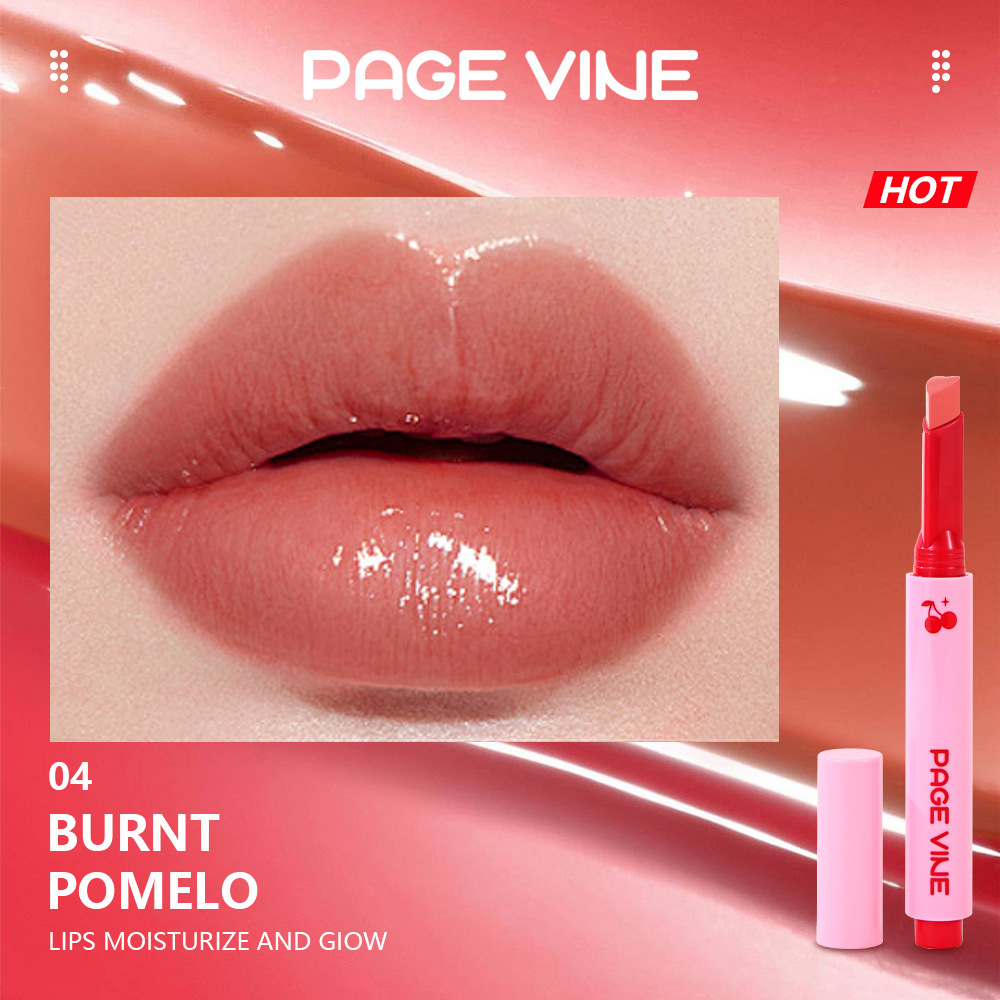 PAGE VINE Melted Sundae Lip Click ลิปไอติมลากลาส ลิปกดบาล์มละลาย