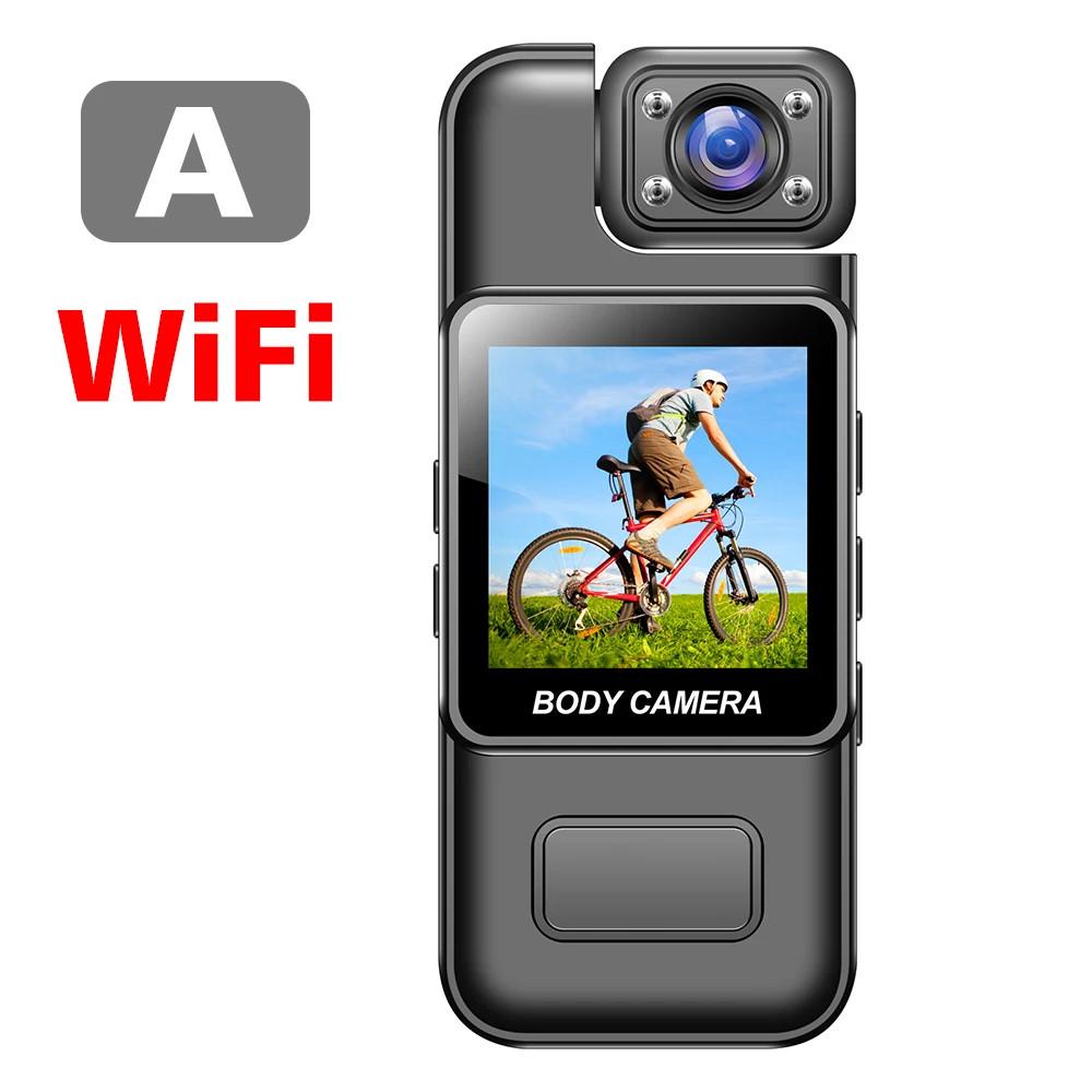 Hd 1080P WiFi มินิกล้องบันทึกวิดีโอดิจิตอลแบบพกพาตํารวจ Body Cam อินฟราเรด Night Vision กีฬา DV Sport Action Camer