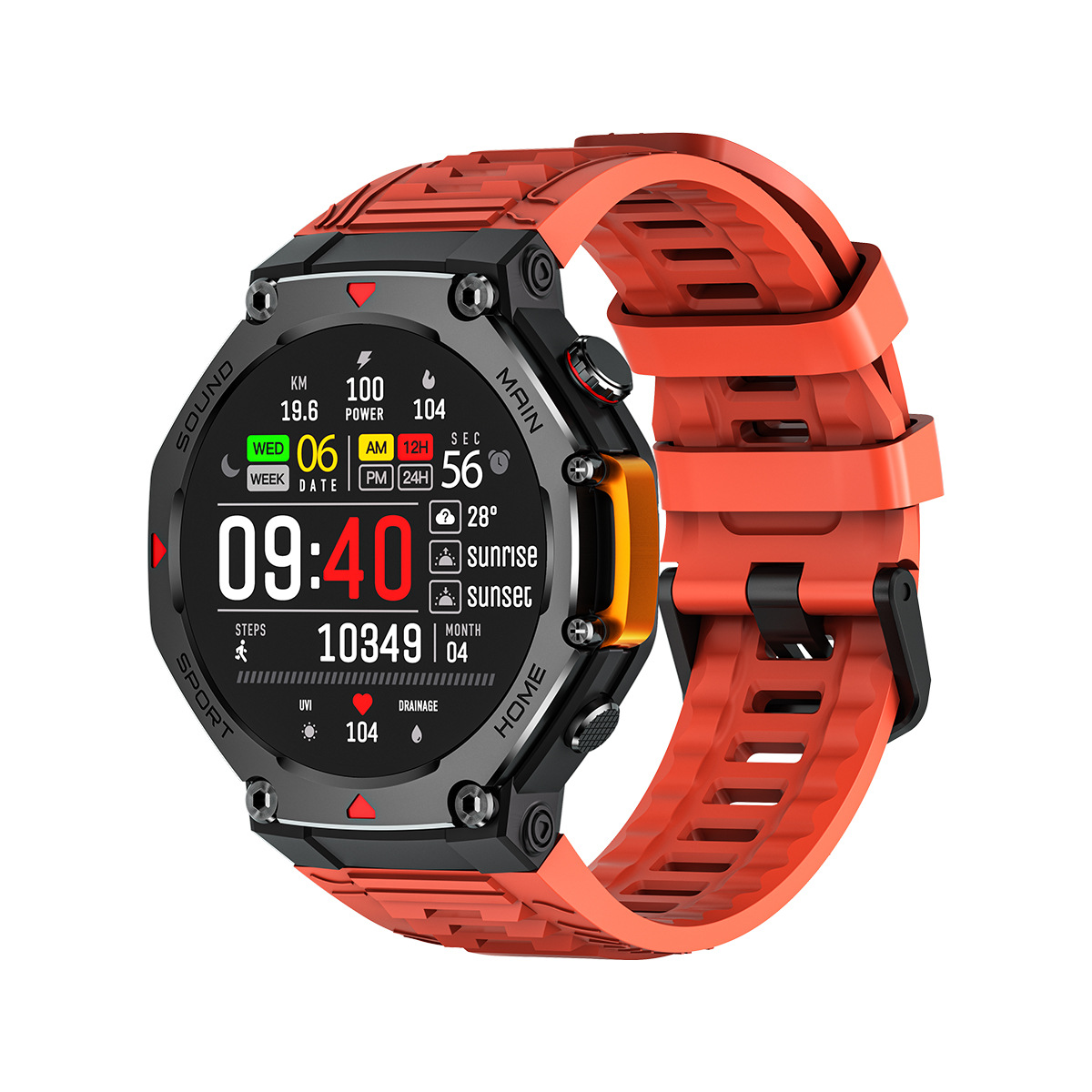 [ใช้คูปอง ลดเหลือ 2467 บ.] Black Shark GS3 Ultra สมาร์ทวอทช์ GPS โทรออกได้ กันน้ำ 5ATM & IP69K มาตรฐาน MIL-STD 810H -1Y