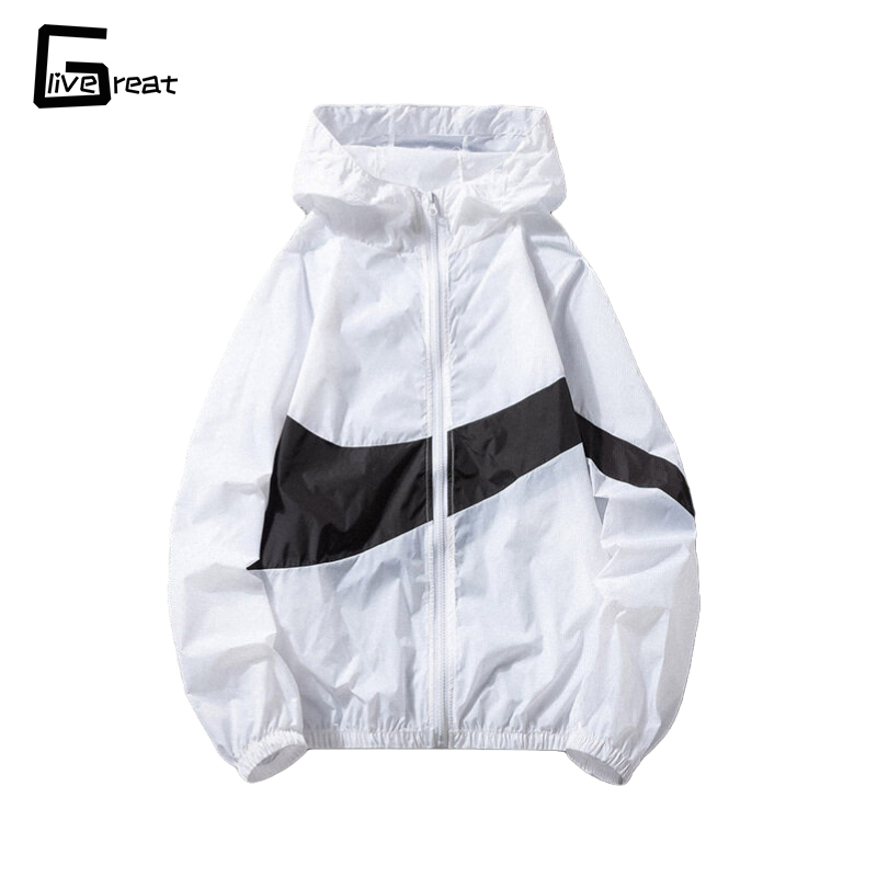 LIVE GREAT Sun protection clothing men's summer thin casual jacket fishing skin clothing breathable sunshade sun protection clothing