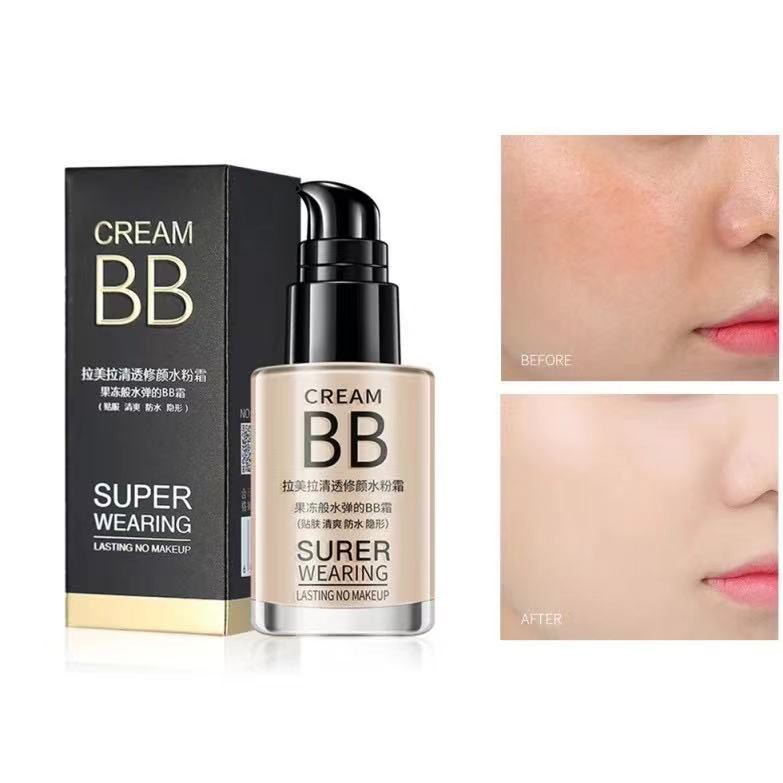 B14.MR beautiful girls LAMEILA บีบีรองพื้นขั้นเทพกันน้ำสุดพลัง 30ML กันแดดกันเหงื่อ ปกปิดดีเยี่ยม