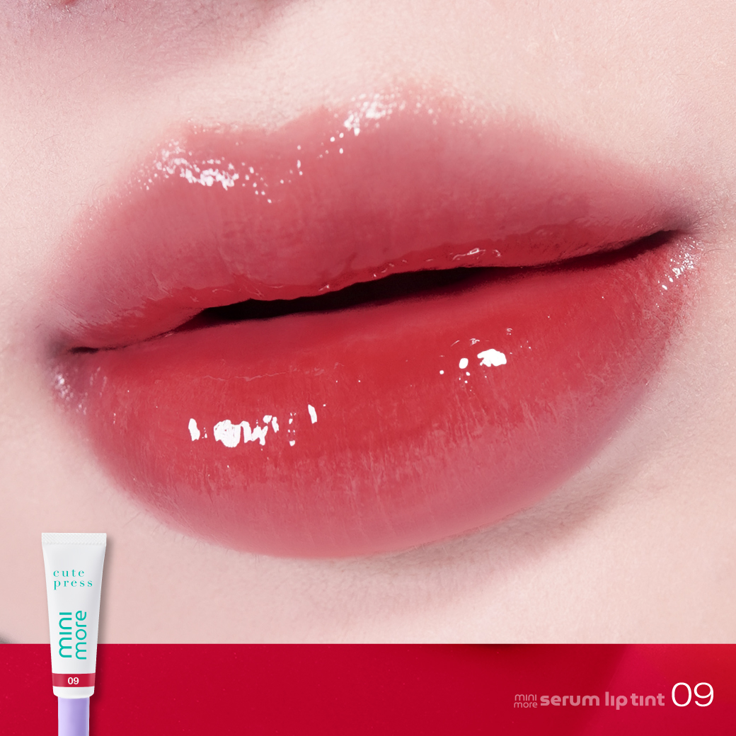 CUTE PRESS MINI-MORE SERUM LIP TINT เซรั่ม ลิป ทินท์ ปากฟูสู้ฟิลเลอร์