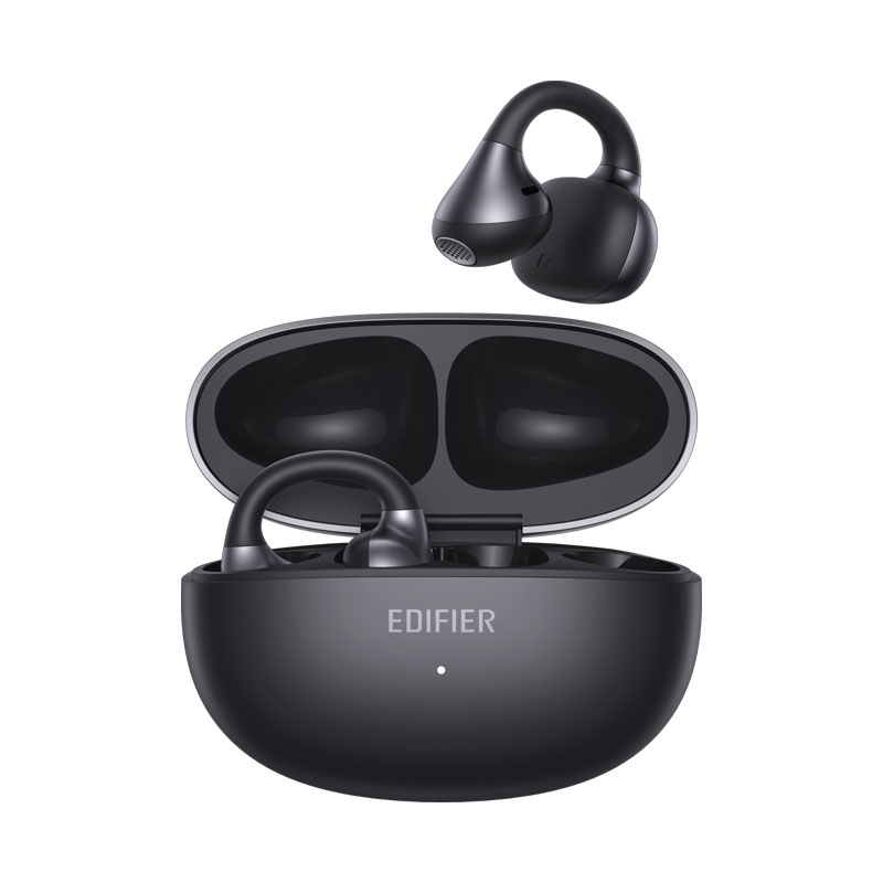 Edifier Comfo Bass หูฟังไร้สายแบบหนีบหู รุ่นใหม่ทนกว่าเดิม หูฟังบลูทูธ บลูทูธ 6.1 โหมดเกมมิ่งความหน่วงต่ำ การเชื่อมต่อหลายอุปกรณ์ กันน้ำระดับ IP55