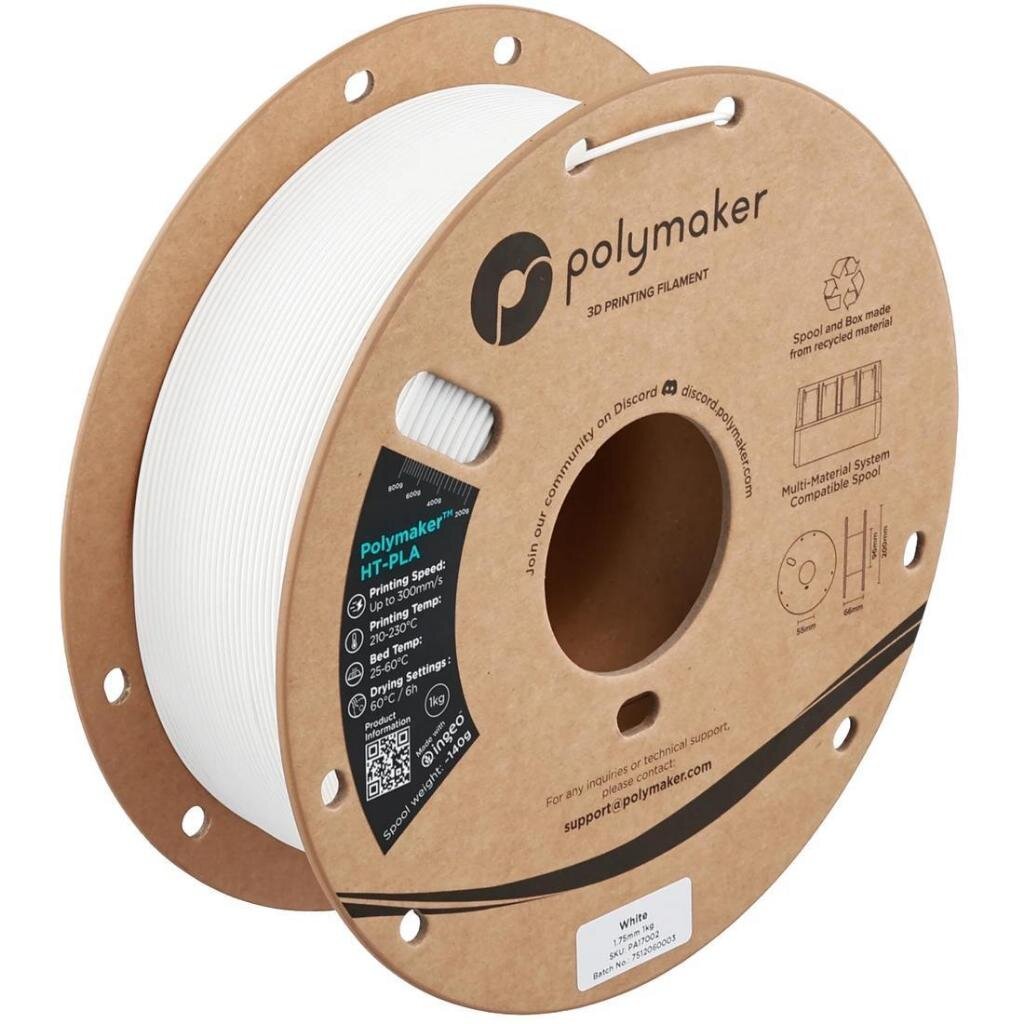 Polymaker HT-PLA High Temperature ทนความร้อน Filament for 3D Printer เส้นพิมพ์สามมิติ 1.75mm 1KG | Shopee Thailand