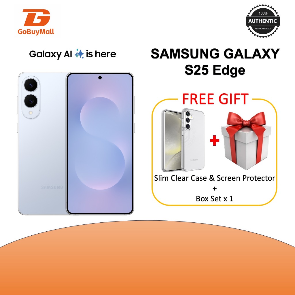 Samsung Galaxy S25 Edge AI Enabled Smartphone (SM-S937) – BRAND NEW | Shopee Thailand