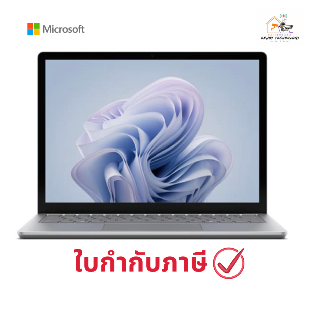 Microsoft Surface Laptop 6 Ultra 7 165H(ZKG-00047) 64GB 1TB SSD 13.5″ Win11Pro Platinum ประกันศูนย์ | Shopee Thailand