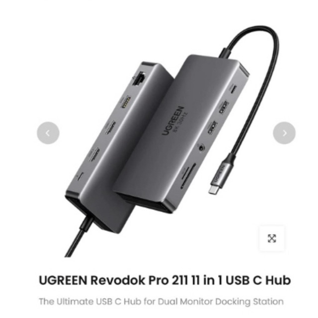 UGREEN Revodok Pro 211 11 in 1 USB C Hub | Shopee Thailand