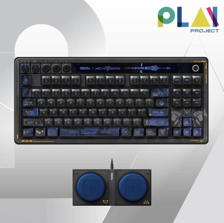 8BitDo Retro 87 Mechanical Keyboard in the Mecha BREAK: Panther edition สำหรับ PC Windows | Lazada Thailand