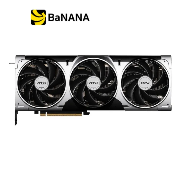 การ์ดจอ MSI GeForce RTX 5080 16G VENTUS 3X OC 16GB GDDR7 256-bit by Banana IT | Lazada Thailand