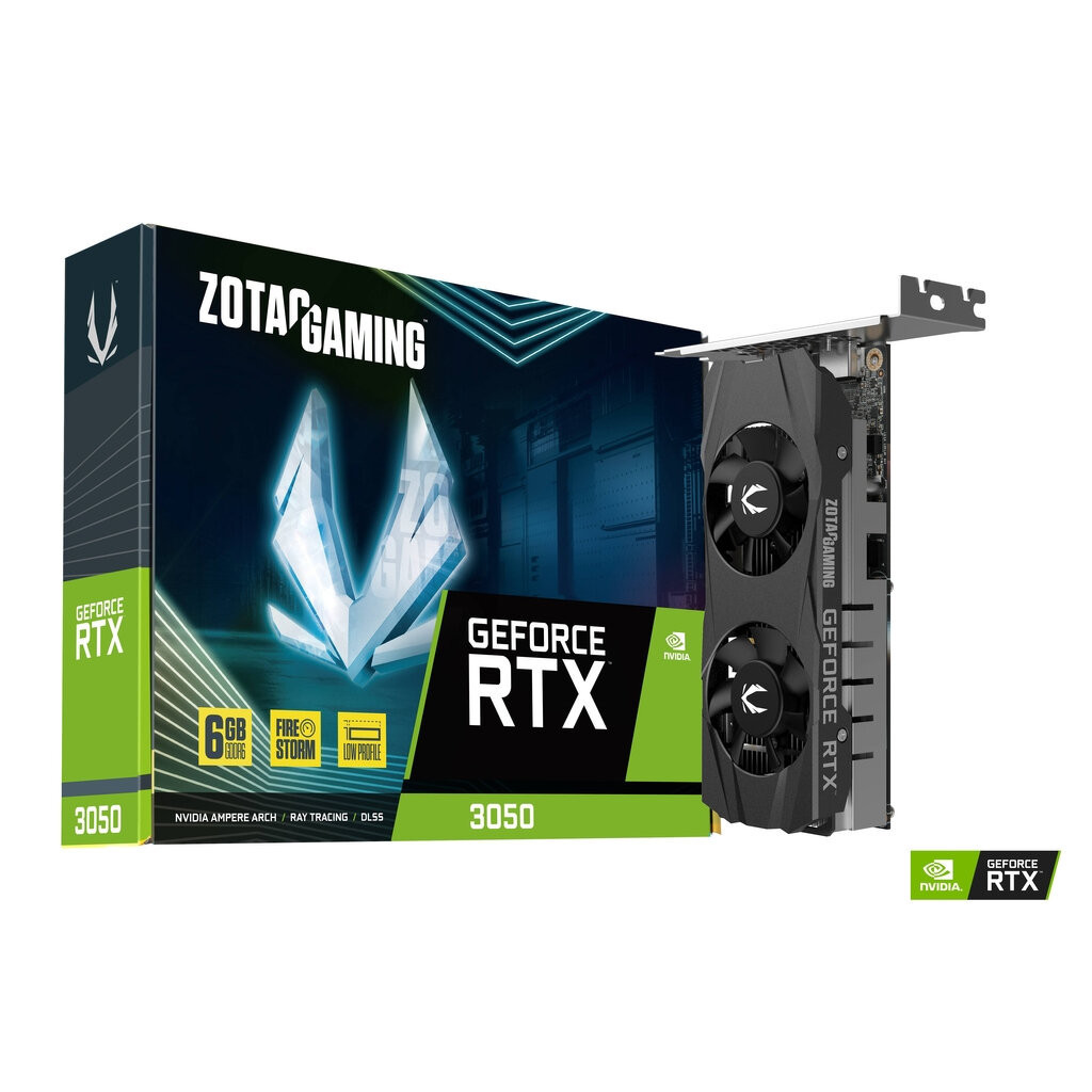 ZOTAC GeForce RTX 3050 6GB GDDR6 Low-Profile รับประกัน 3ปี ศูนย์ไทย | Shopee Thailand
