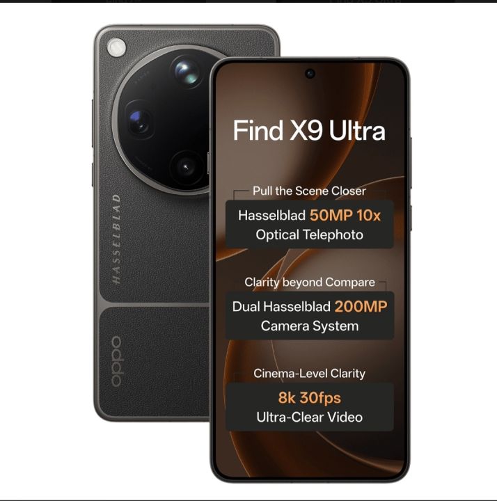 Oppo Find X9 Ultra รุ่นปลดล็อคทั่วโลก RAM 12GB + พื้นที่เก็บข้อมูล 512GB | Lazada Thailand