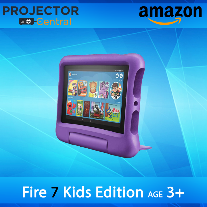 Amazon Fire 7 Kids Edition AGE 3+ Tablet, 7" Display, ages 3-7, 16 GB | Lazada Thailand