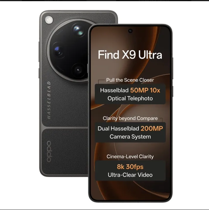 Oppo Find X9 Ultra รุ่นปลดล็อคทั่วโลก RAM 12GB + พื้นที่เก็บข้อมูล 512GB | Lazada Thailand