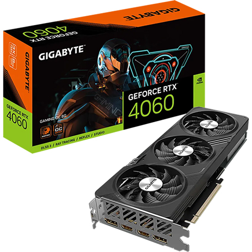 Gigabyte GeForce RTX 4060 Gaming OC 8GB GDDR6 (GV-N4060GAMING OC-8GD) | Shopee Thailand