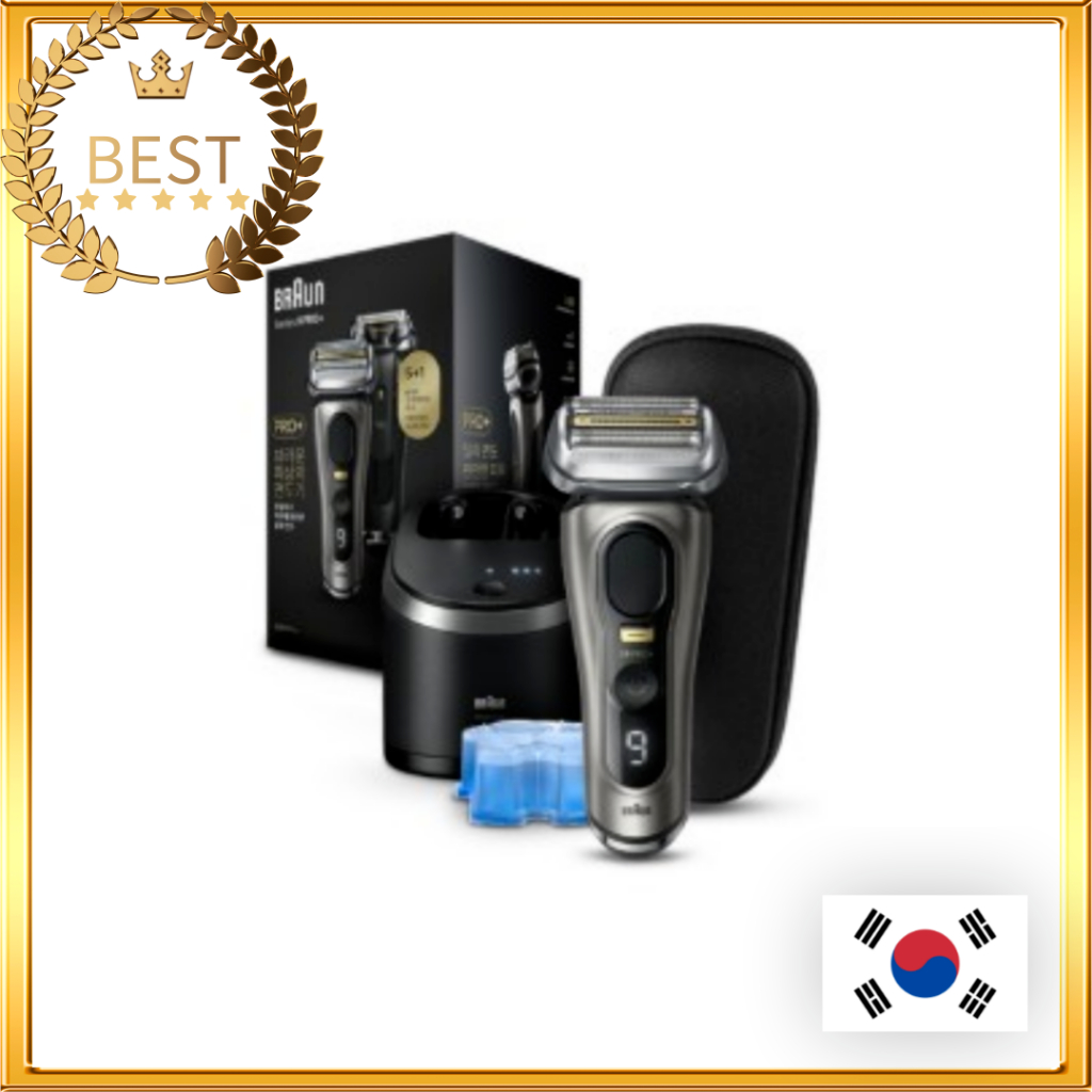 [BRAUN] Series 9 9565cc Pro+ เครื่องโกนหนวดไฟฟ้าสําหรับผู้ชาย 9566cc