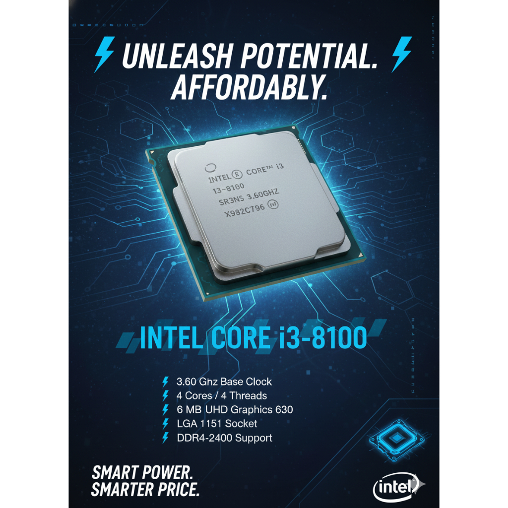 CPU Intel Core i3-8100 | Shopee Thailand