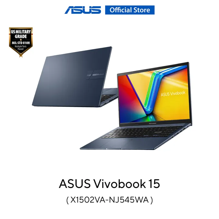 ASUS Vivobook 15 X1502VA-NJ545WA, 15.6 Inch thin and light laptop, FHD, Intel Core i5-13420H, 16GB(8+8) DDR4, Intel UHD Graphics, 512GB M.2 NVMe PCIe 4.0 SSD, Wi-Fi 6E, Quiet Blue | Lazada Thailand