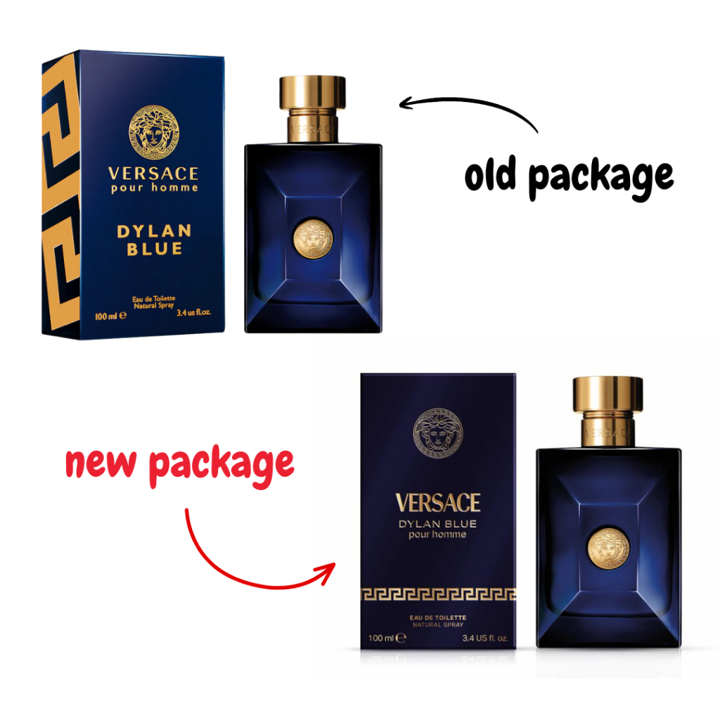 Versace Dylan Blue Pour Homme EDT 100 ml. กล่องซีล