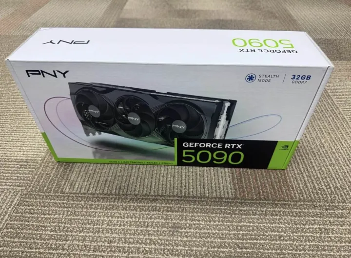 PNY NVIDIA GeForce RTX 5090 Triple Fan Graphics 32GB GDDR7 3.5 Slot PCIE 5 QTY 4 | Lazada Thailand