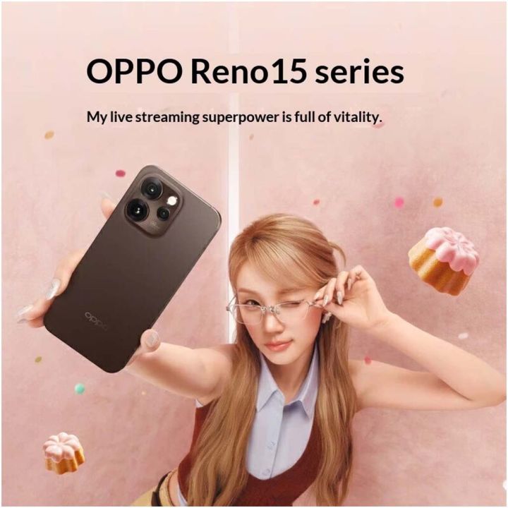 OPPO Reno 15 รุ่น 5G (12/256GB) จอ 6.32 นิ้ว ขอบจอบาง 1.15 มม | Lazada Thailand