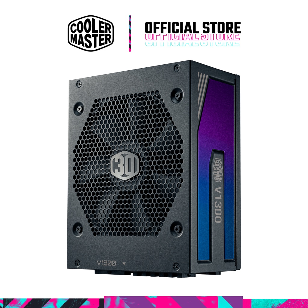 Cooler Master PSU V Platinum 1300W 30th A/EU Cable (Power Supply, พาวเวอร์ซัพพลาย) MPZ-D001-AFBAPV-WE | Shopee Thailand