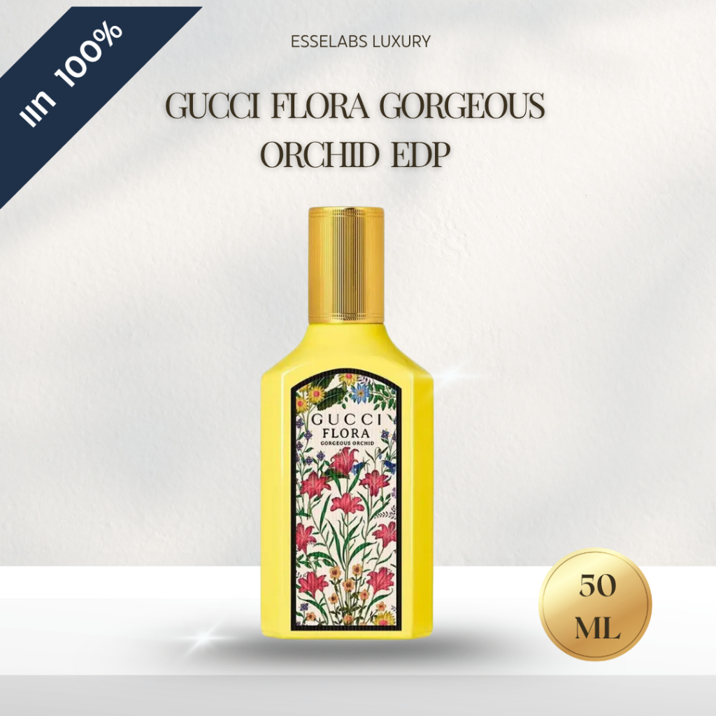 GUCCI FLORA GORGEOUS ORCHID EDP 50ML - กล่องซีล แท้ ช็อปสิงคโปร์ | Shopee Thailand