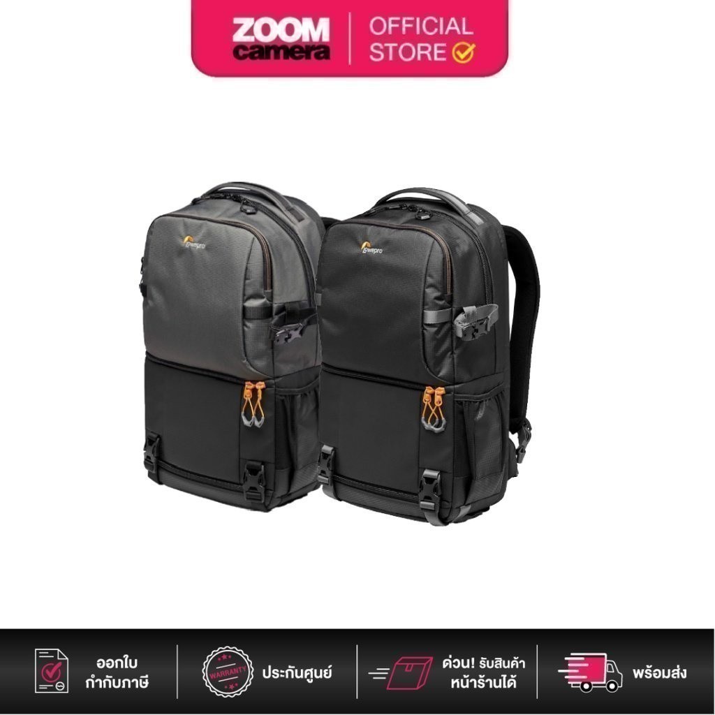 Lowepro Fastpack BP 250 AW III Black / Grey (ประกันศูนย์) | Shopee Thailand