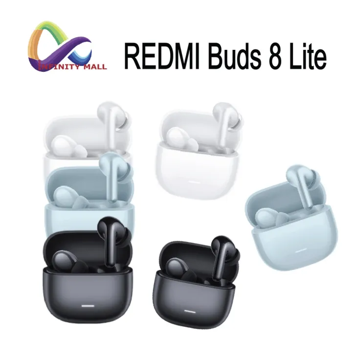 หูฟังไร้สาย Xiaomi REDMI Buds 8 Lite คุณภาพเสียงยอดเยี่ยม พร้อมระบบตัดเสียงรบกวน รับประกันศูนย์ไทย 1 ปี | Lazada Thailand