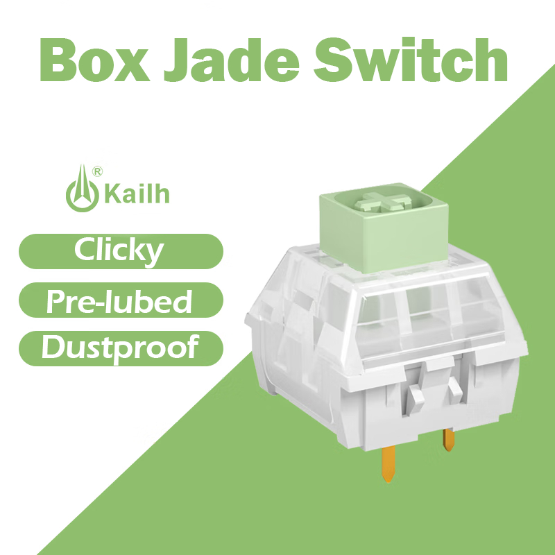 10pcs Kailh Box Jade Switch Tactile RGB SMD Lubed for Mechanical Gaming Keyboard 3 Pin Clicky Switch Waterproof Dustproof Compatible Cherry MX Switch | Shopee Thailand