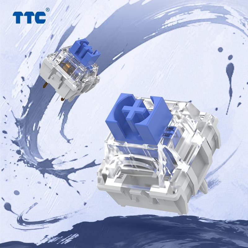 -LW- TTC Brother V2 สวิตช์คลิกสวิตช์สวิตช์คีย์บอร์ดเชิงกลที่กําหนดเอง 70-110 ชิ้น | Shopee Thailand