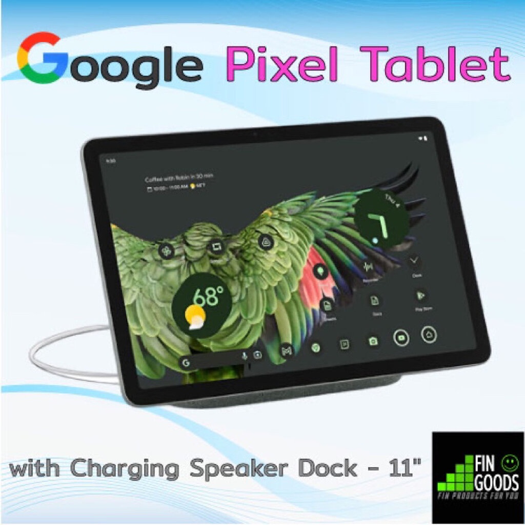 Google Pixel Tablet จอ 10.95 นิ้ว มาพร้อมแท่นชาร์จเป็น ลำโพงอัจฉริยะที่มีจอแสดงผลได้ | Shopee Thailand