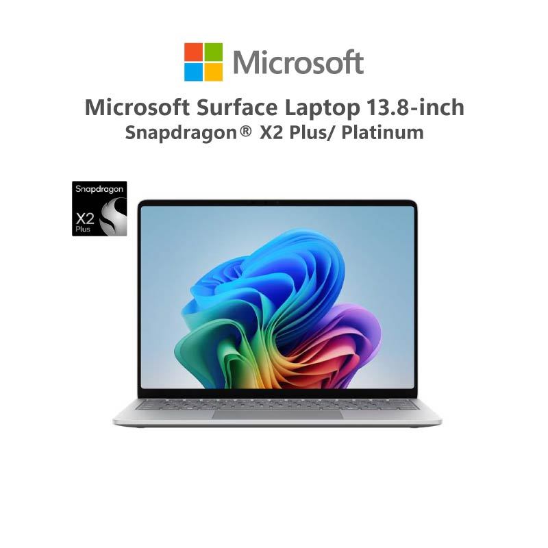 Surface Laptop 13.8-inch/Snapdragon X2 Plus/16GB/512GB/Platinum/Windows 11 Home