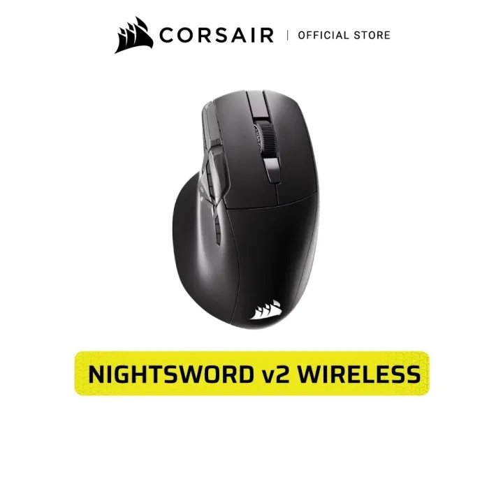 CORSAIR GAMING MOUSE NIGHTSWORD V2 WIRELESS : ควบคุ้มได้ดั่งใจ | Lazada Thailand