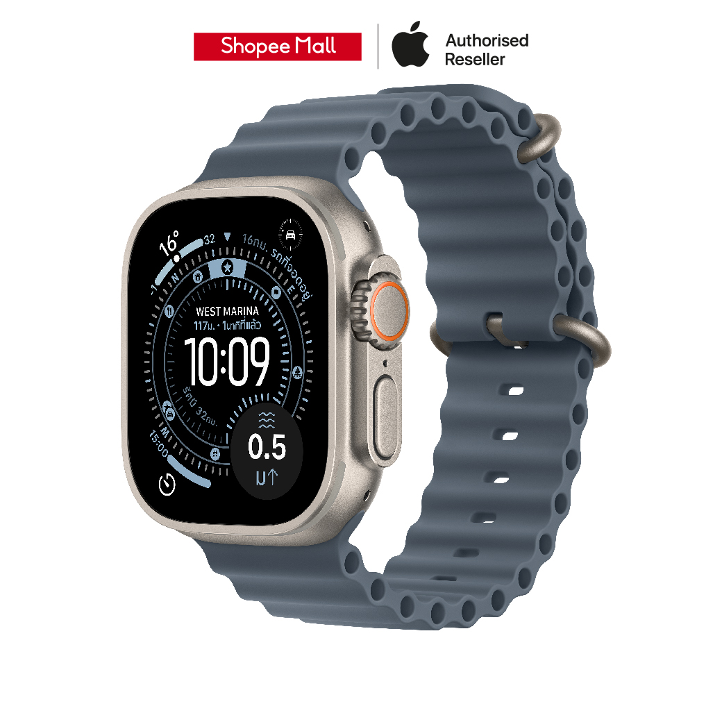 Apple Watch Ultra 3 GPS + Cellular 49mm Natural Titanium Case | Shopee Thailand