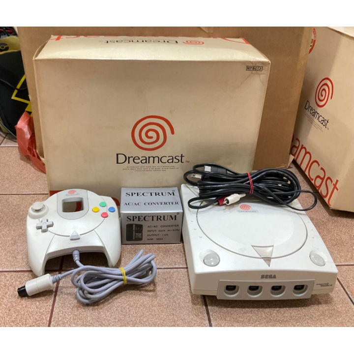 [ อุปกรณ์ครบ ] เครื่อง Sega Dreamcast เครื่องญี่ปุ่น ครบชุด เล่น แผ่นแท้ เท่านั้น พร้อมเล่น Dream cast ดรีมแคส | Lazada Thailand