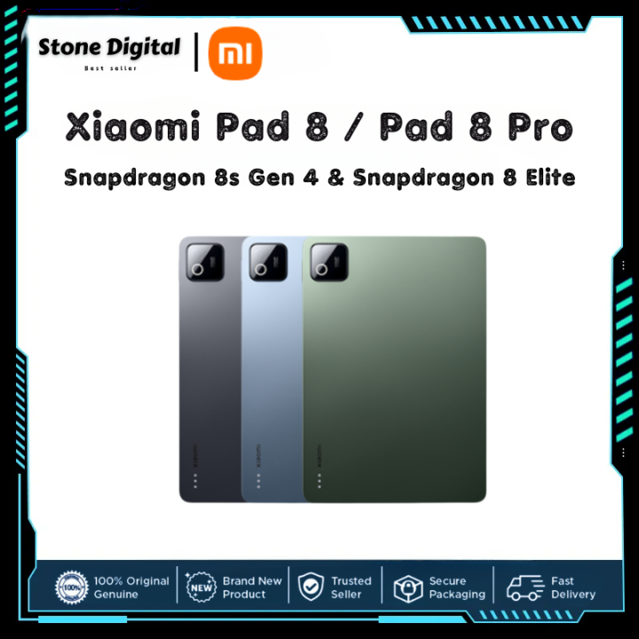 Xiaomi Pad 8 Pro / Xiaomi Pad 8 | Snapdragon 8 Elite & Snapdragon 8s Gen 4 | 11.2 inch 3.2K 144Hz LCD | Lazada Thailand