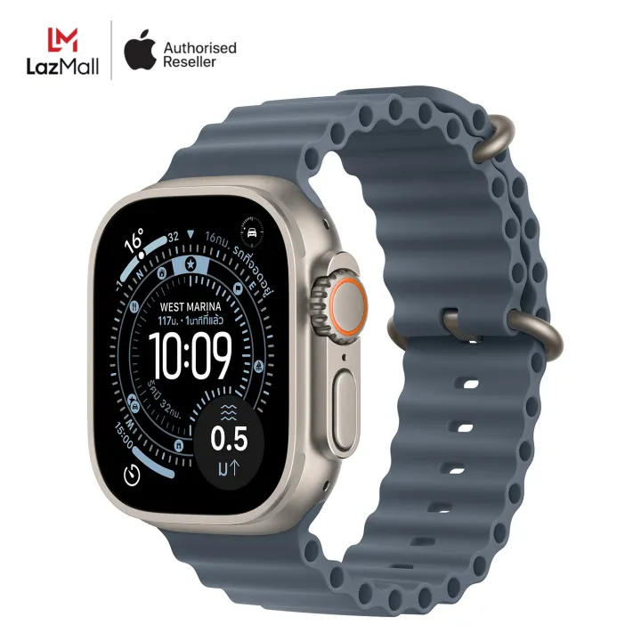 Apple Watch Ultra 3 GPS + Cellular 49mm Titanium Case with Ocean Band | Lazada Thailand