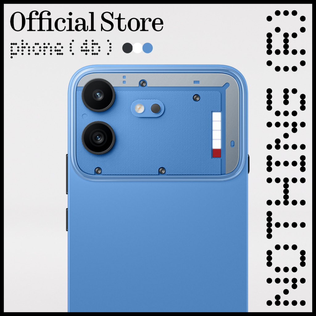 (เริ่มขาย 21ส.ค.)Nothing Phone (4b) 8+128GB สมาร์ทโฟน กล้องสวย | Shopee Thailand