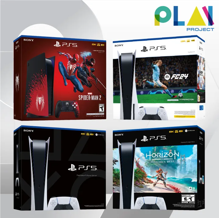 ***สินค้าพร้อมส่ง*** [ประกันศูนย์ SONY] PS5 มือ1 [เครื่อง PS5] [Playstation5] | Lazada Thailand